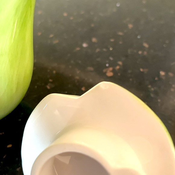 Teapot mini porcelain glazed vintage - Picture 4 of 5